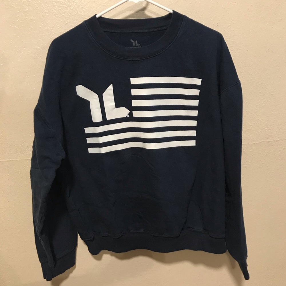 Young Life American flag sweatshirt